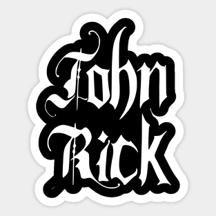 John Rick Sticker